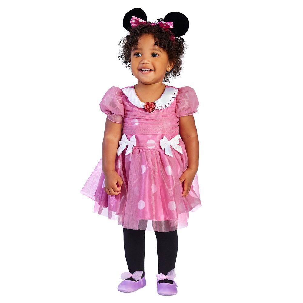 Minnie Mouse Bodysuit Costume for Baby – Pink