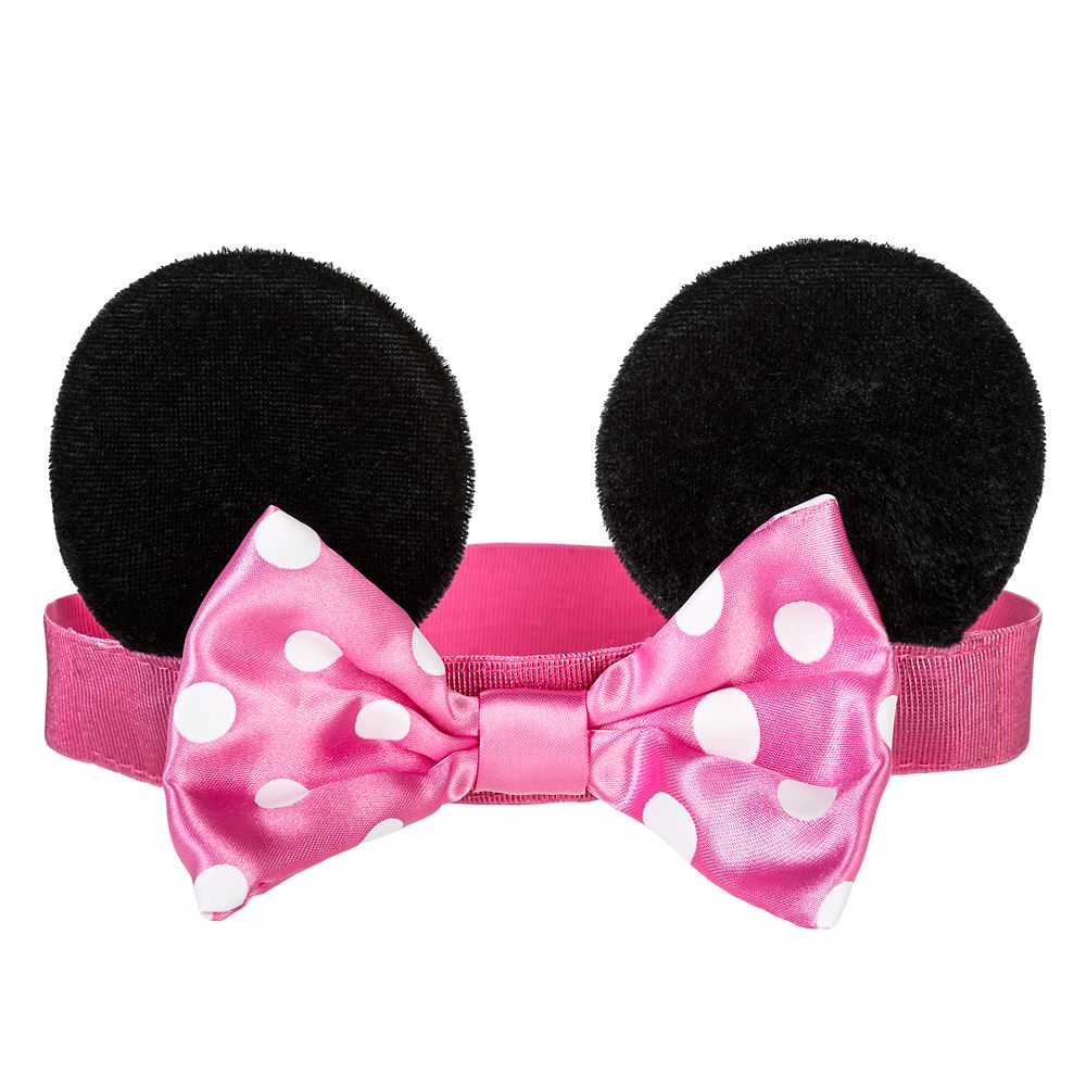 Minnie Mouse Ear Headband for Baby – Pink