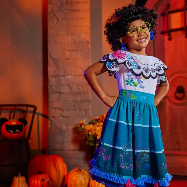 Costume Disney Encanto Mirabel déguisement Halloween petite robe 4-6 petite