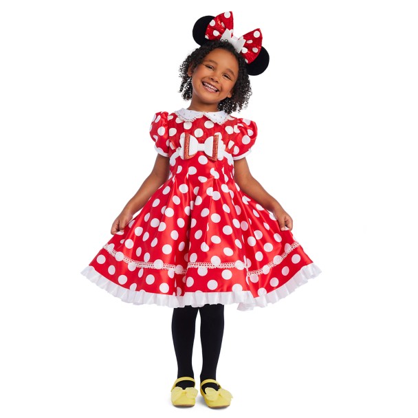 Minnie Mouse Deluxe Costume for Kids – Red | Disney Store