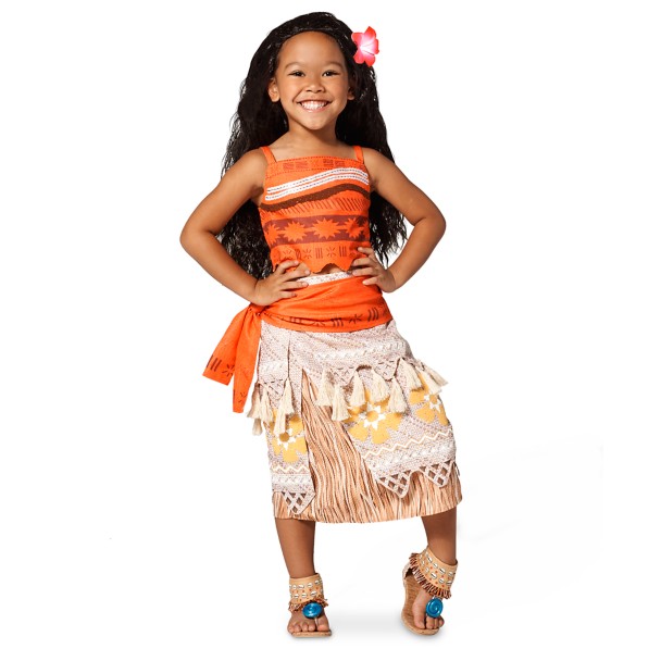 Moana Girls Disney Adventure Outfit Costume : : Toys & Games