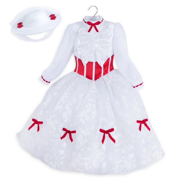 Mary Poppins Costume, Mary Poppins Inspired Tutu Dress for Toddler 