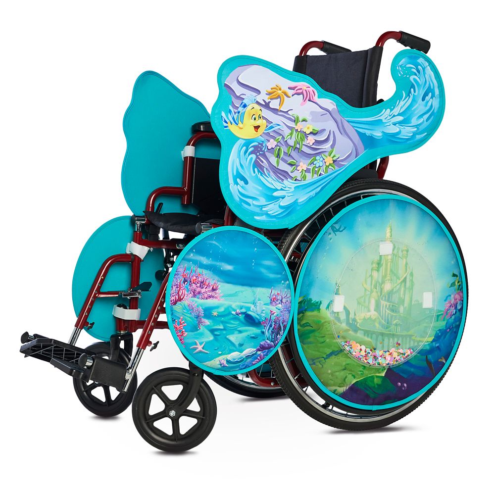 The Little Mermaid Adaptive Wheelchair Wrap now available for purchase