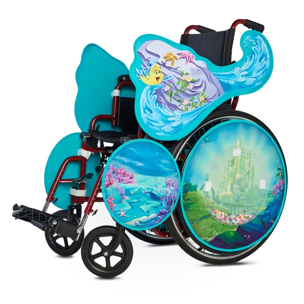 The Little Mermaid Adaptive Wheelchair Wrap