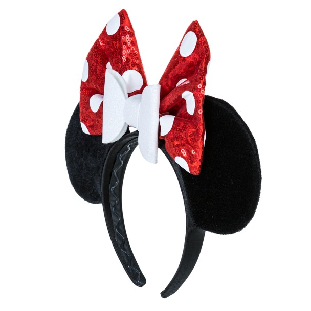 Minnie Mouse Ear Headband for Kids – Red