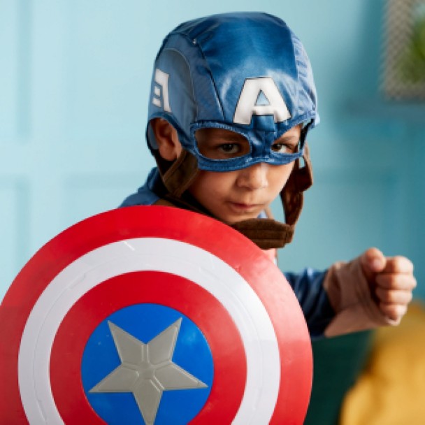 Original Captain America uniform and shield for Captain Action