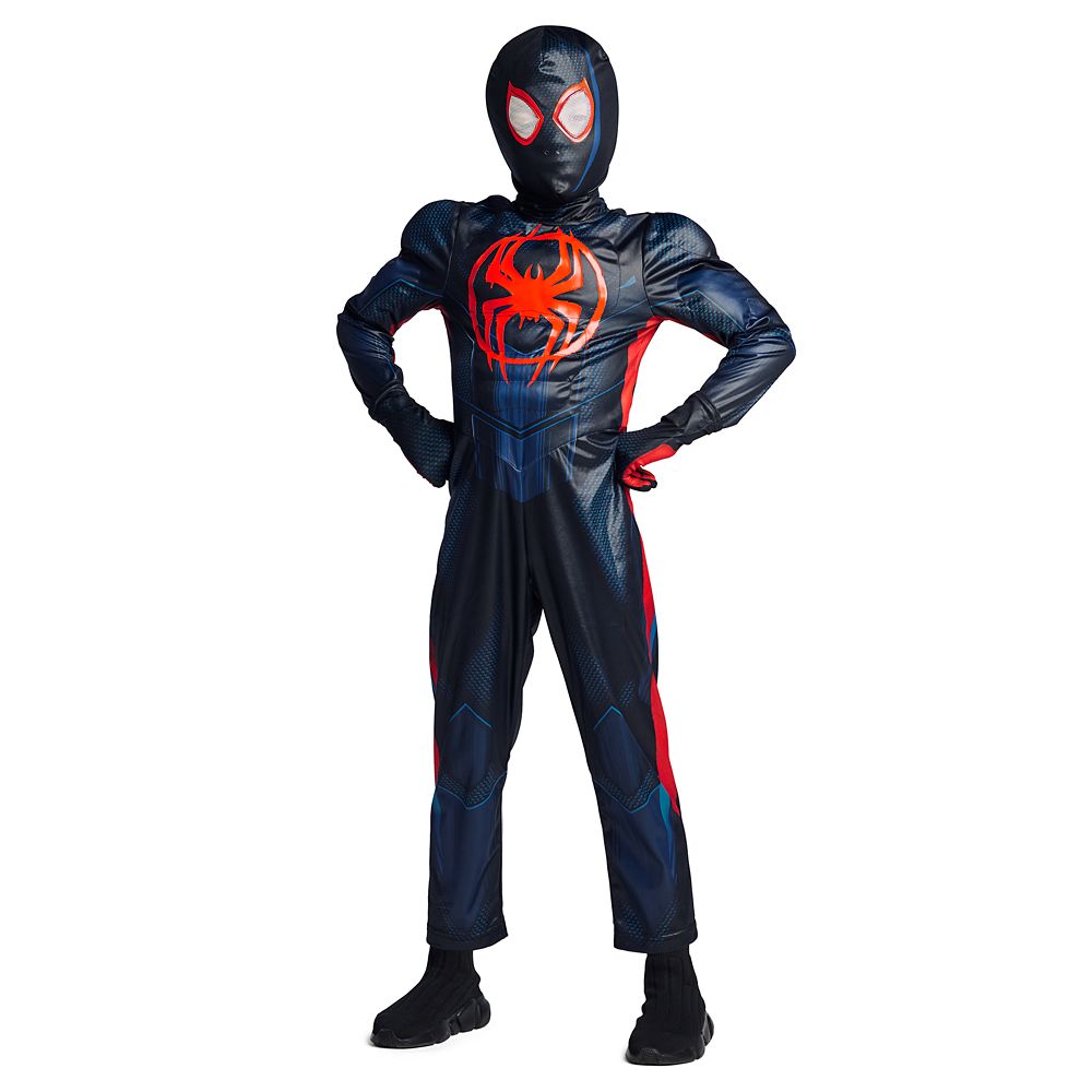 Spiderman Cosplay Miles Morales Déguisement Into The Spider Verse