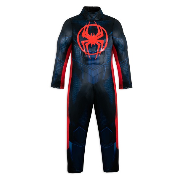 miles morales black spiderman costume suit - spider verse