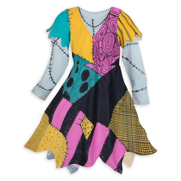 Ibtom Castle Sally Costume For Girls Kids Nightmare Before