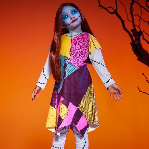 Ibtom Castle Sally Costume For Girls Kids Nightmare Before