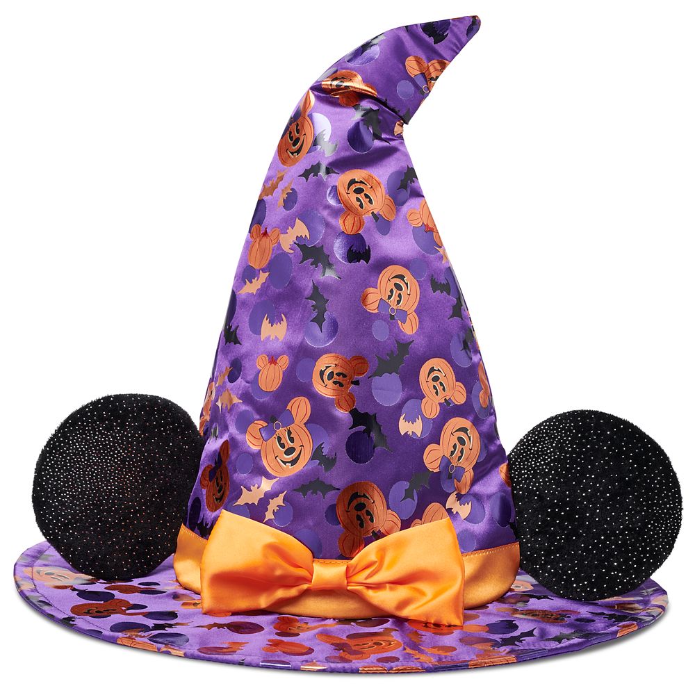 Girls' Disney Minnie Mouse Halloween Witch Ear Headband - Purple