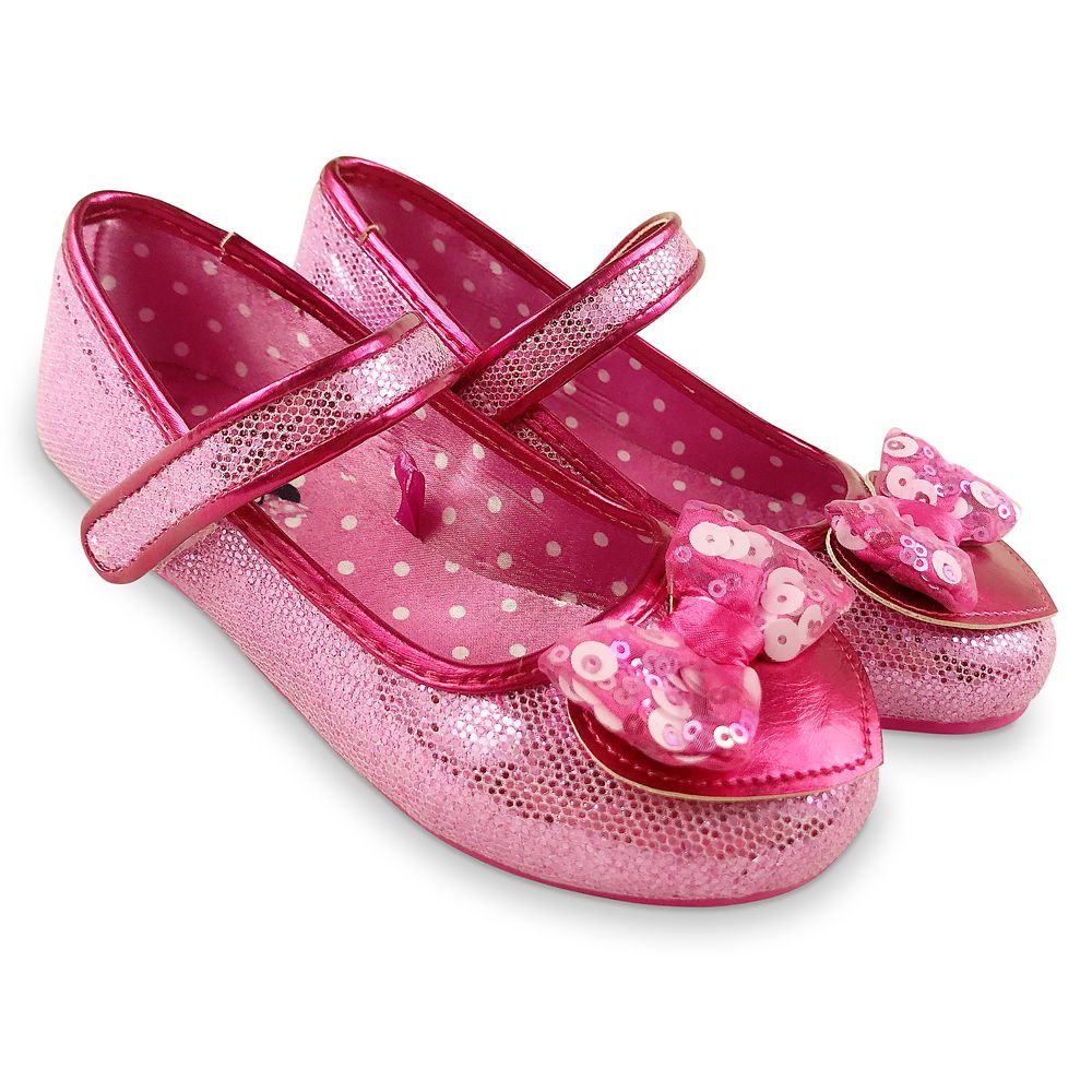 Minnie Mouse Costume Shoes for Kids – Pink is available online for purchase
