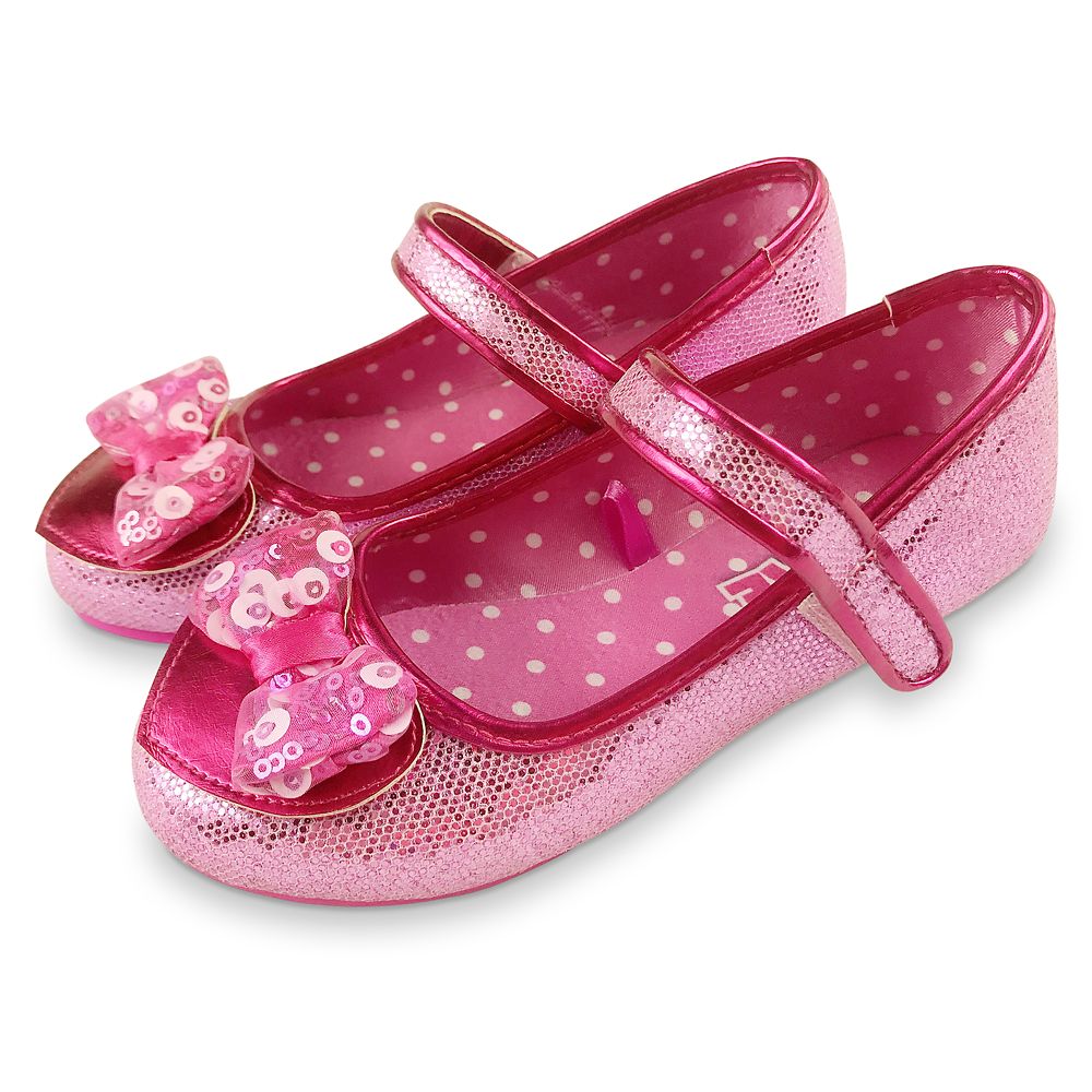 Minnie Mouse Costume Shoes for Kids &ndash; Pink
