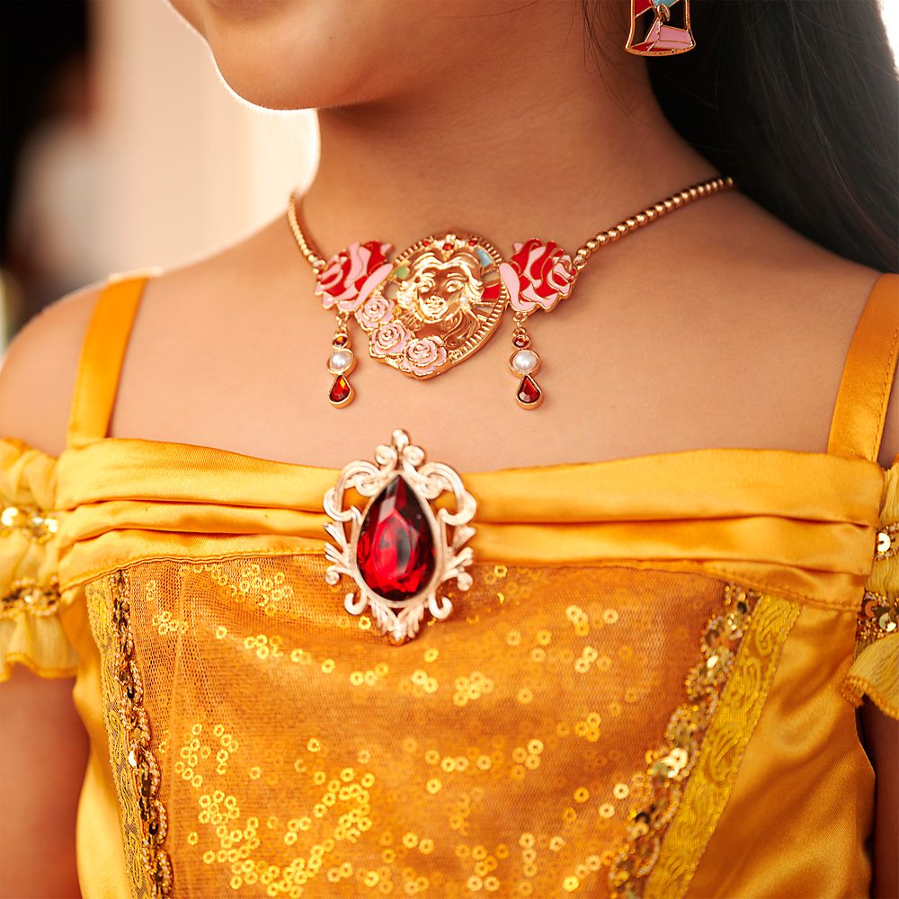 Belle Costume Jewelry Set for Kids &ndash; Beauty and the Beast