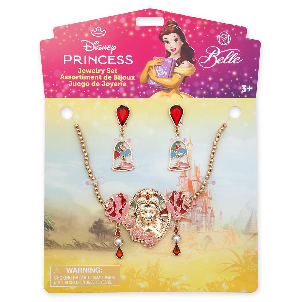 Belle Costume Jewelry Set for Kids &ndash; Beauty and the Beast