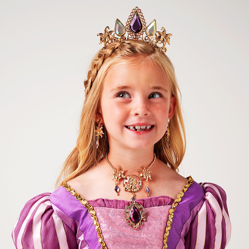 Rapunzel Costume Jewelry Set for Kids &ndash; Tangled