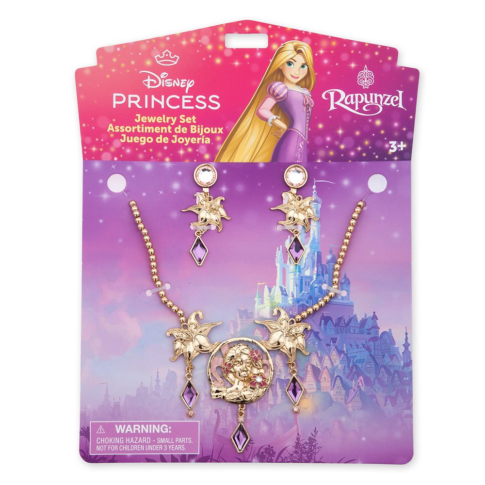 Rapunzel Costume Jewelry Set for Kids &ndash; Tangled
