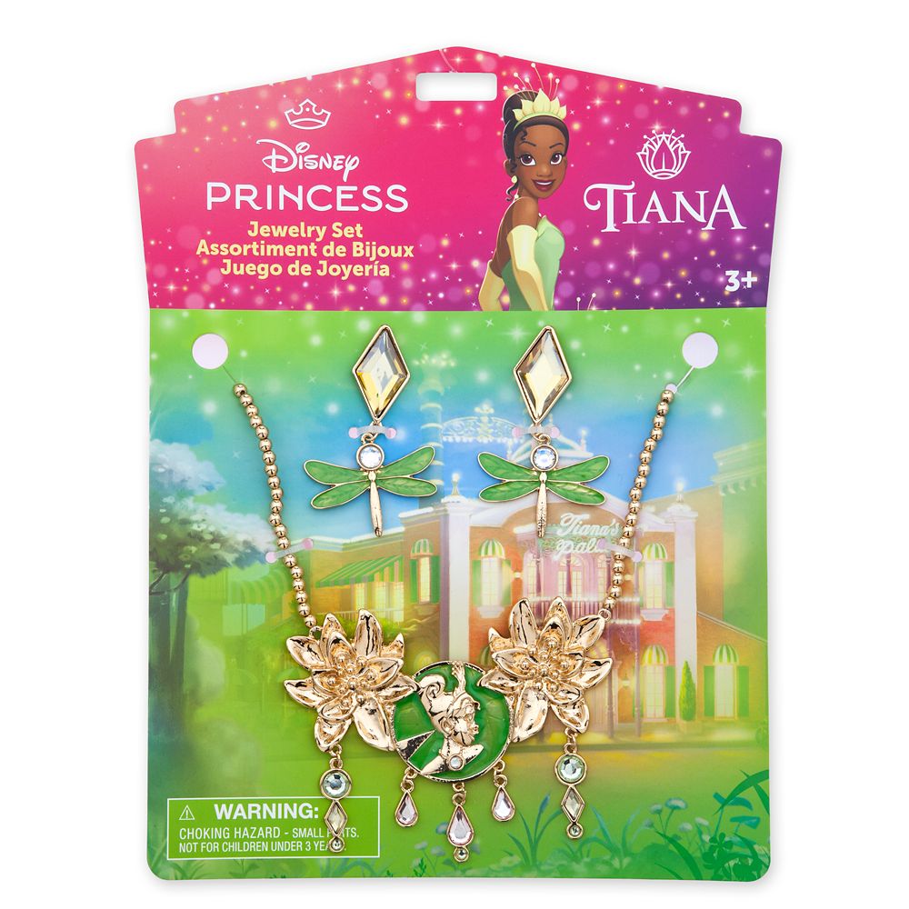 Tiana Costume Jewelry Set for Kids &ndash; The Princess and the Frog