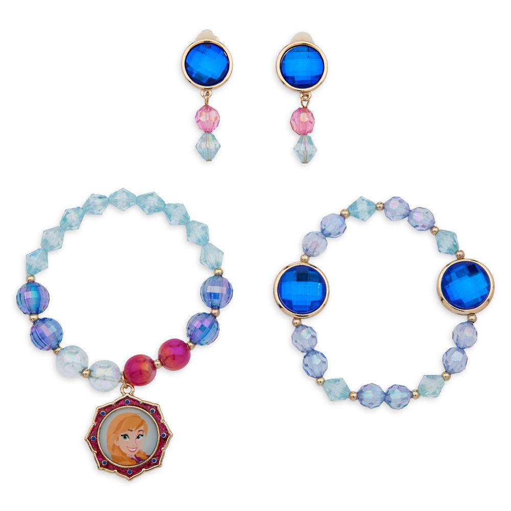Anna Costume Jewelry Set for Kids Frozen Disney Store