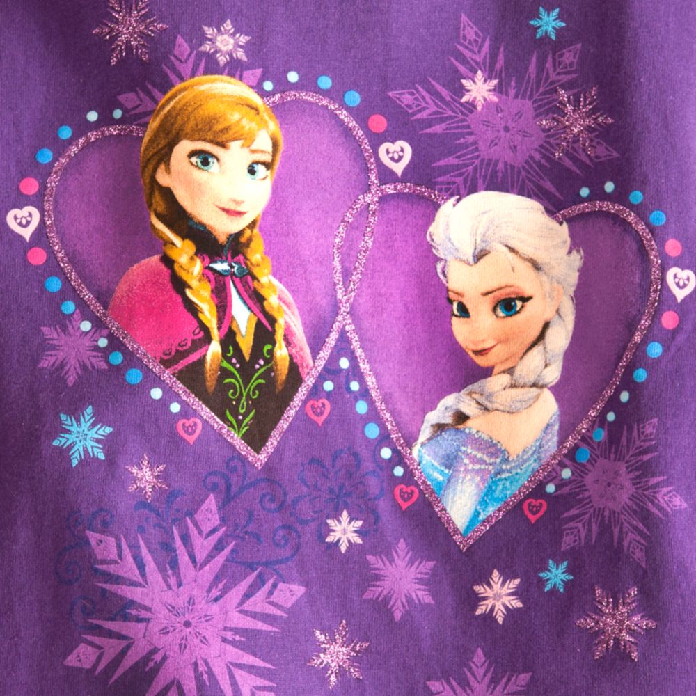 Anna and Elsa Tee for Girls &ndash; Frozen