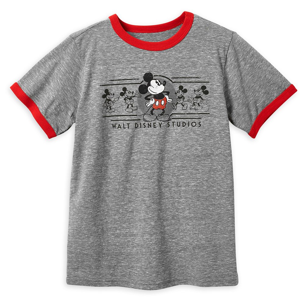 Mickey Mouse Walt Disney Studios Ringer T-Shirt for Kids