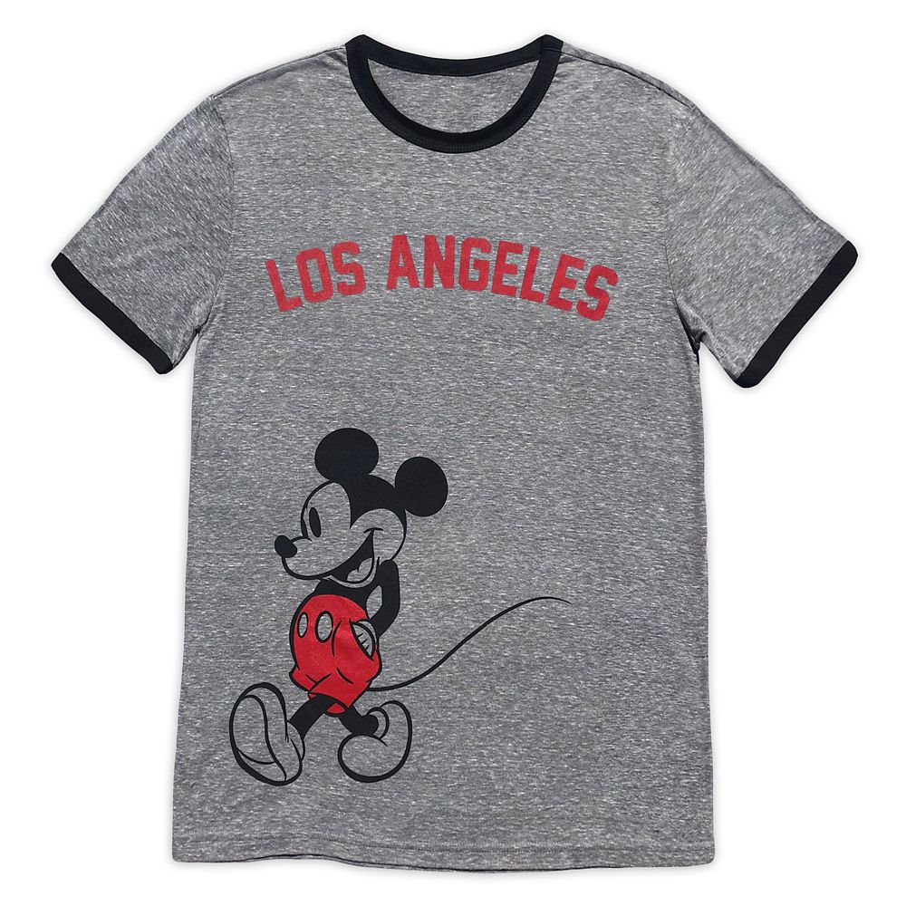 Mickey Mouse Ringer T-Shirt for Adults – Los Angeles