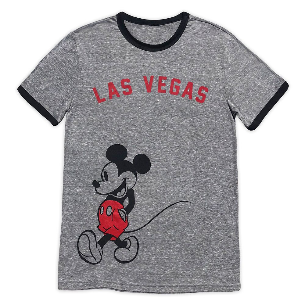 Mickey Mouse Ringer T-Shirt for Adults – Las Vegas