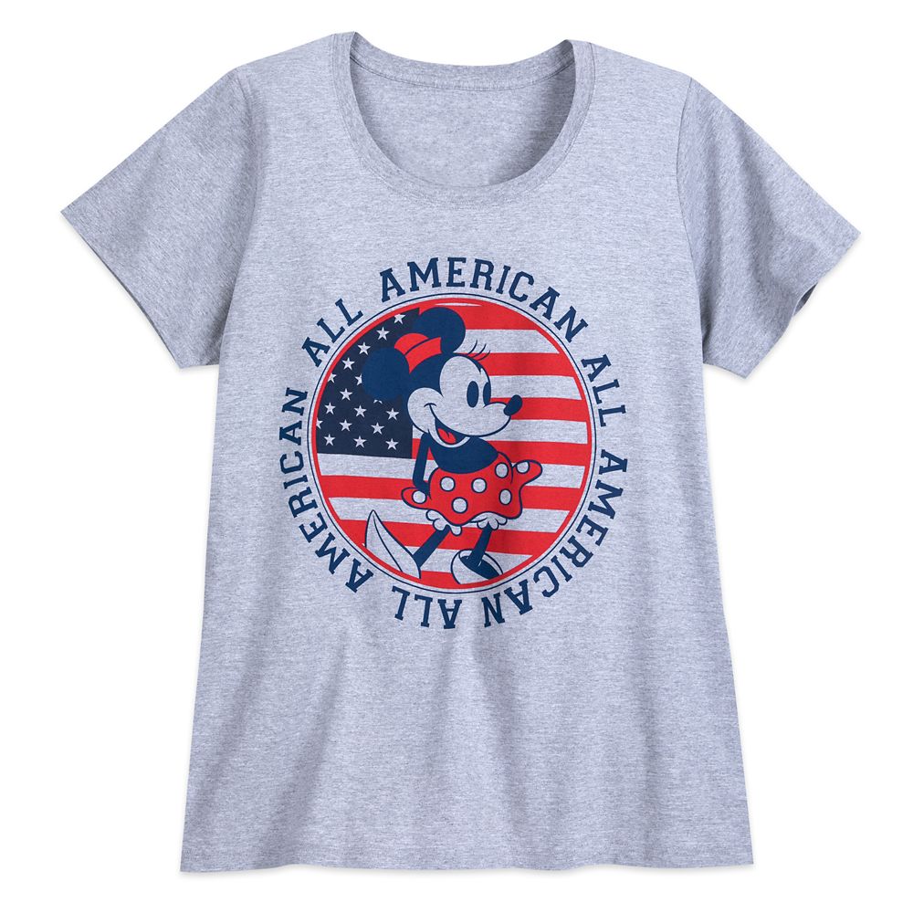 Minnie Mouse Americana T-Shirt for Women - Plus Size