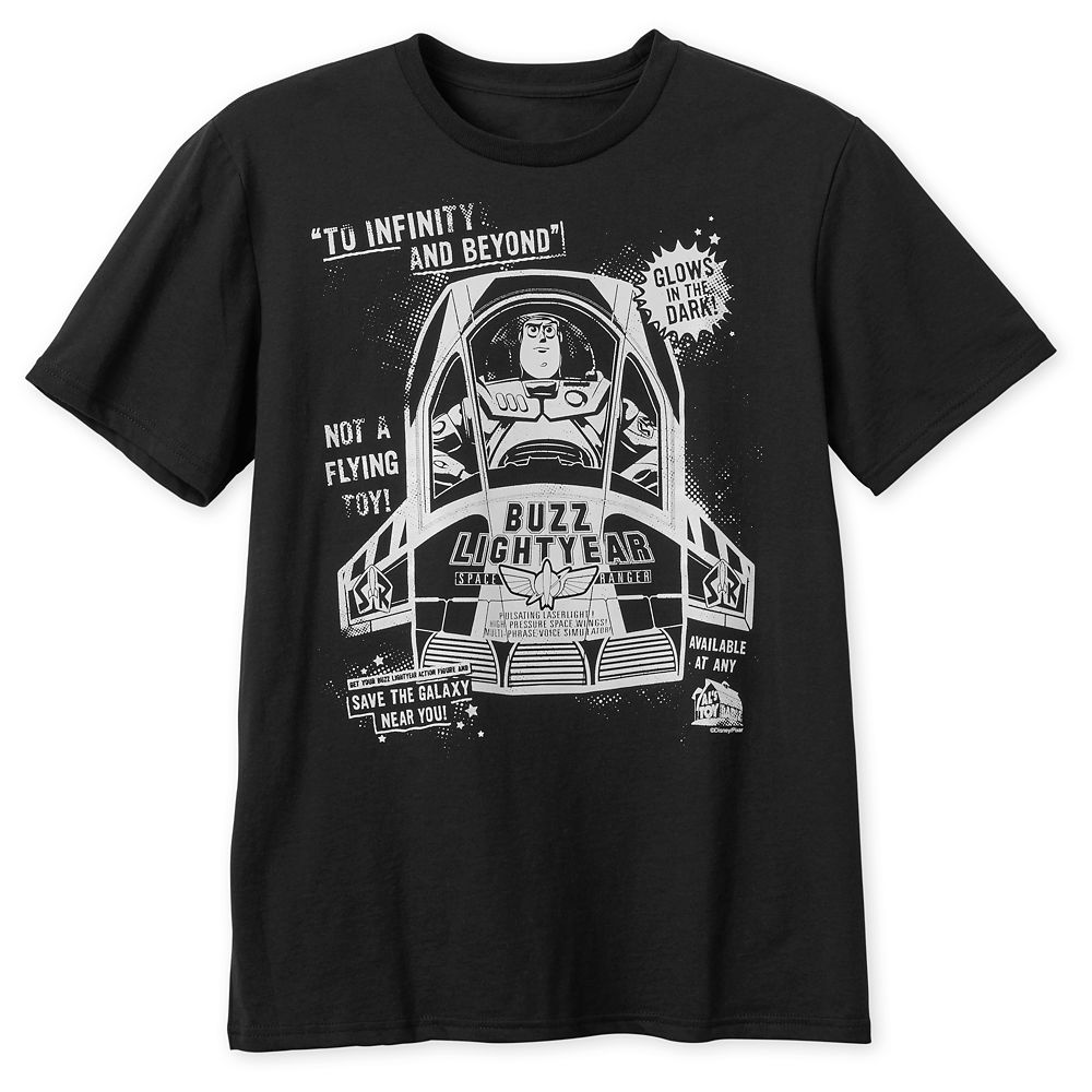 Buzz Lightyear Glow-in-the-Dark T-Shirt for Men Official shopDisney