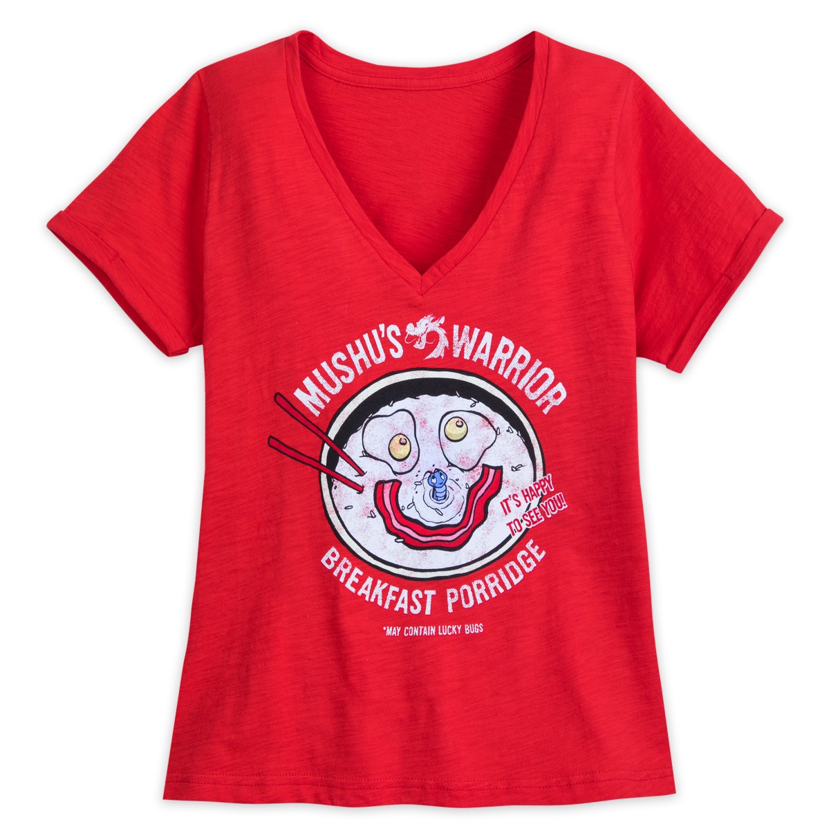 Mushu and Cri-Kee Fashion T-shirt for Women – Mulan