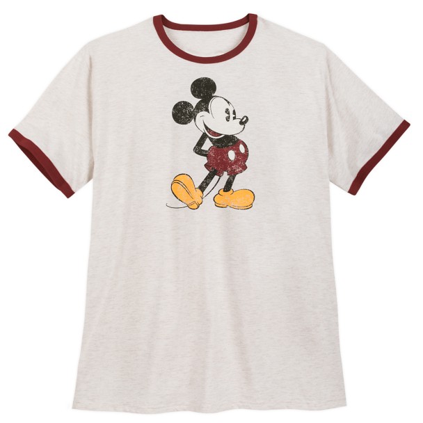 Mickey Mouse Ringer T-Shirt for Men – Extended Size