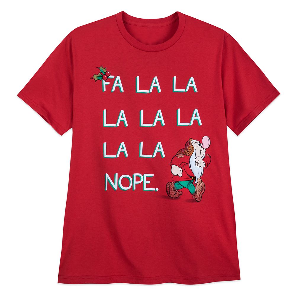 Grumpy Holiday T-Shirt for Men