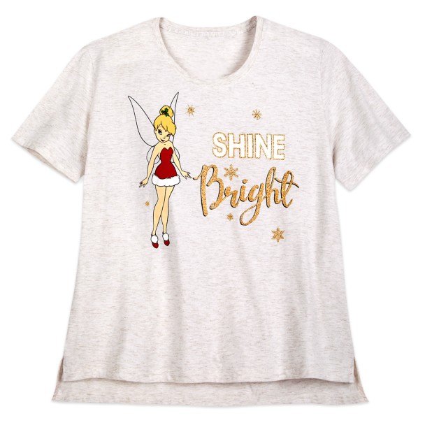 Tinker Bell Holiday T-Shirt for Women – Extended Size | shopDisney