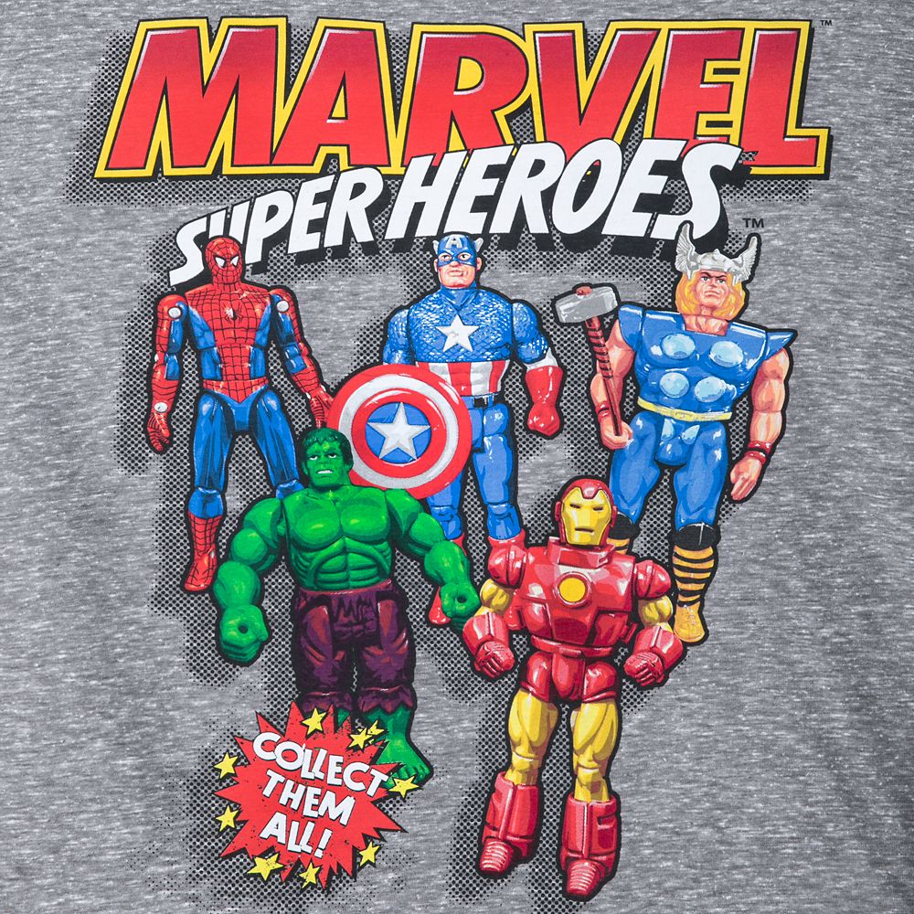 Marvel Super Heroes T-Shirt for Men – Extended Size