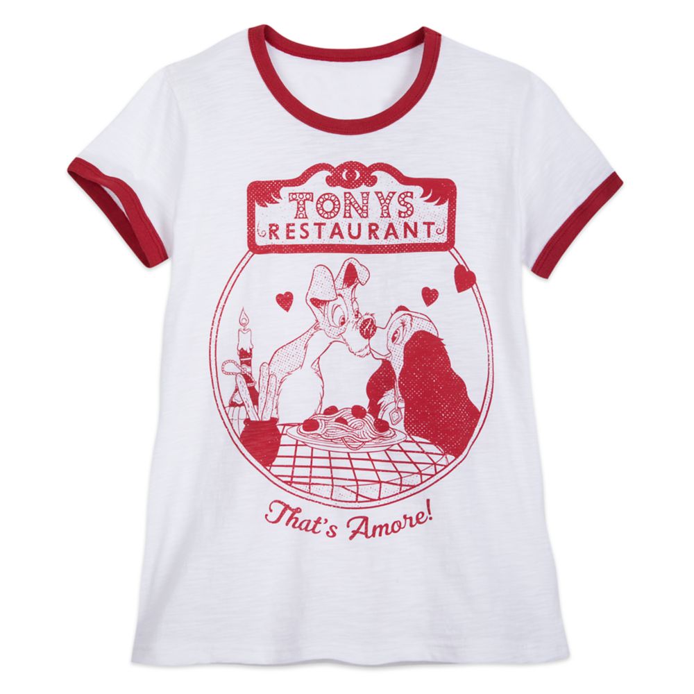 Lady and the tramp t shirt