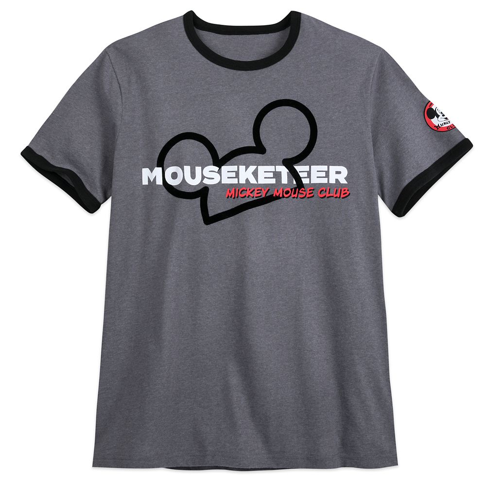 The Mickey Mouse Club Mouseketeer Ringer T-Shirt for Men