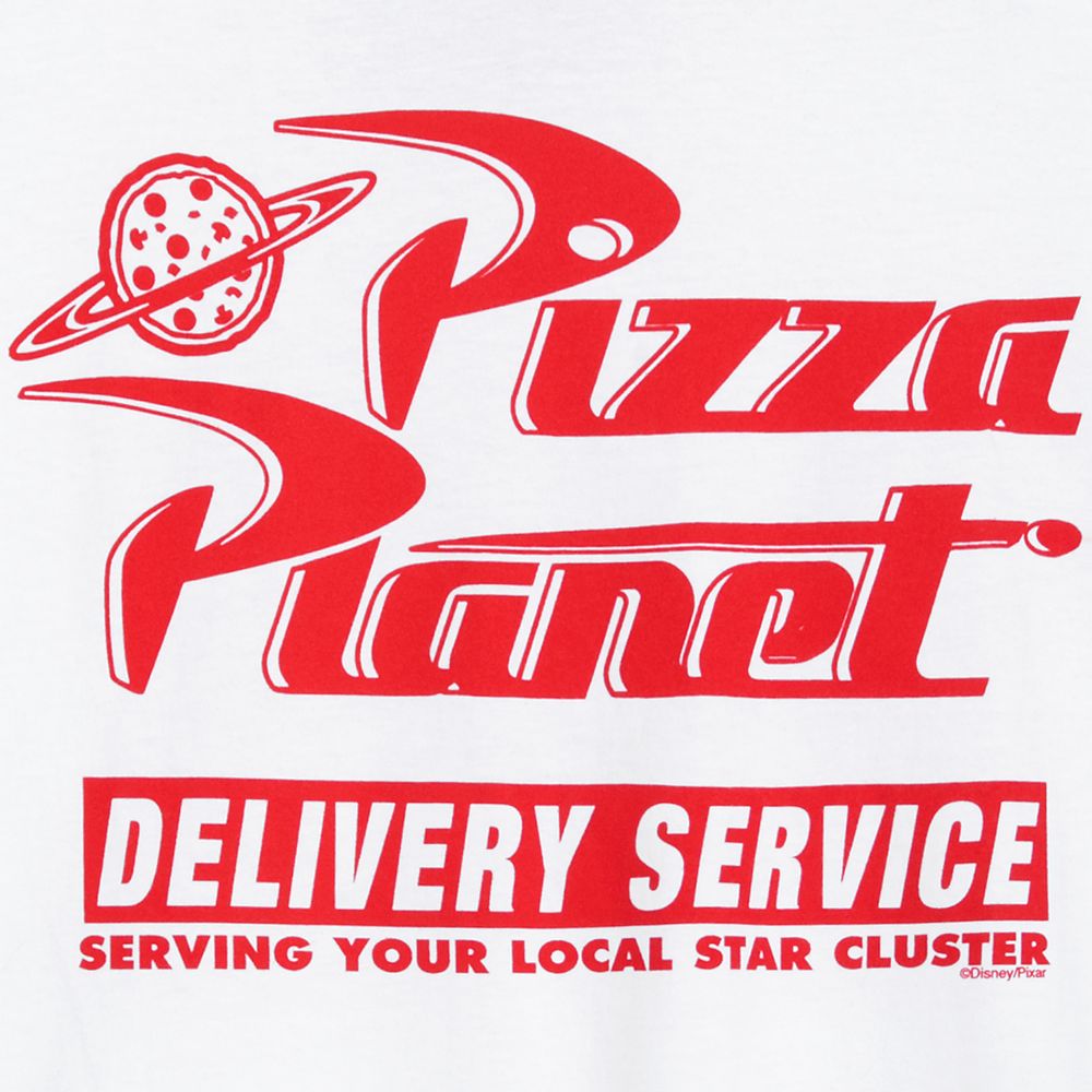 Pizza Planet Logo Ringer T Shirt For Men Toy Story Shopdisney