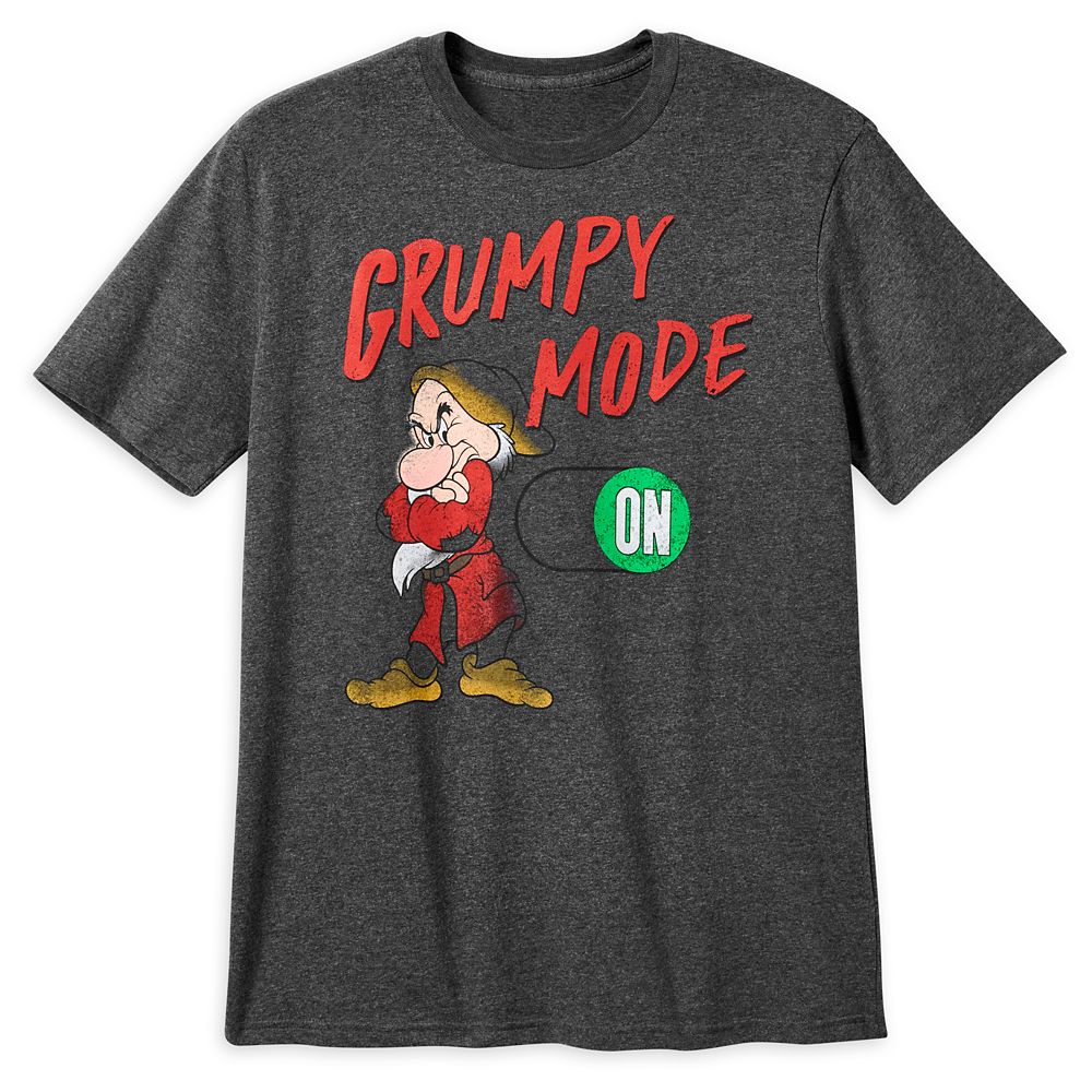 Grumpy T-Shirt for Men – Snow White and the Seven Dwarfs