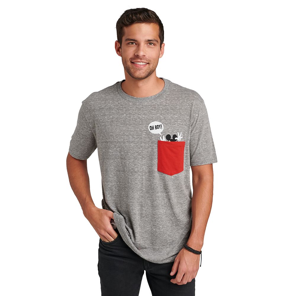 Mickey Mouse Pocket T-Shirt for Men