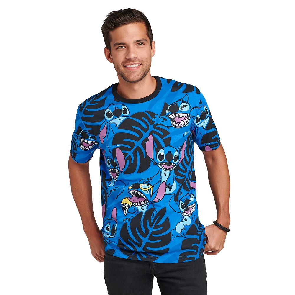 Stitch Allover Print T-Shirt for Men