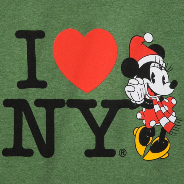 Minnie Mouse Holiday T-Shirt for Women – I ♥ NY