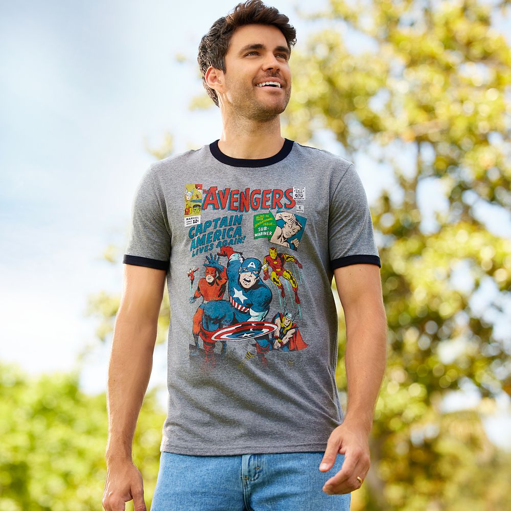 The Avengers Ringer T-Shirt for Adults