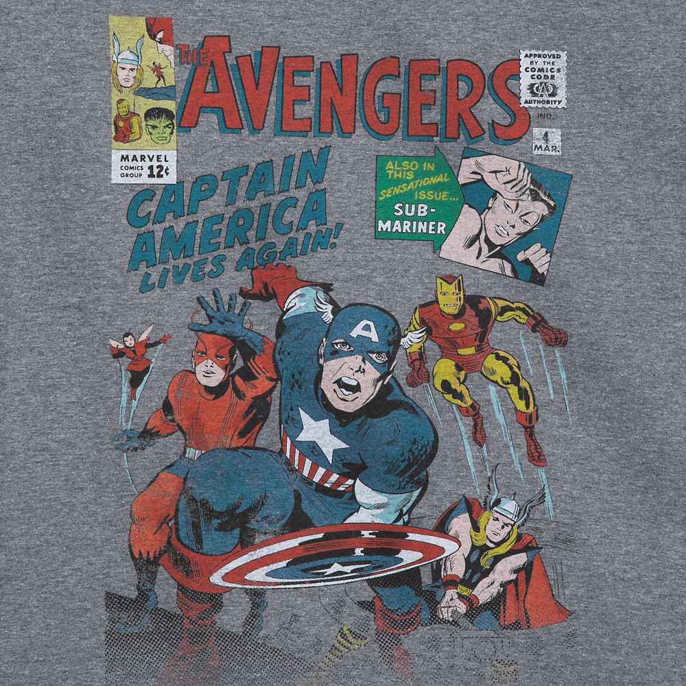 The Avengers Ringer T-Shirt for Adults