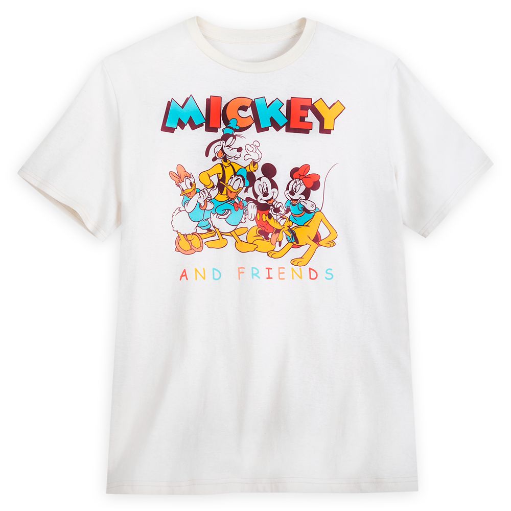 Mickey Mouse and Friends T-Shirt for Adults is now available for purchase