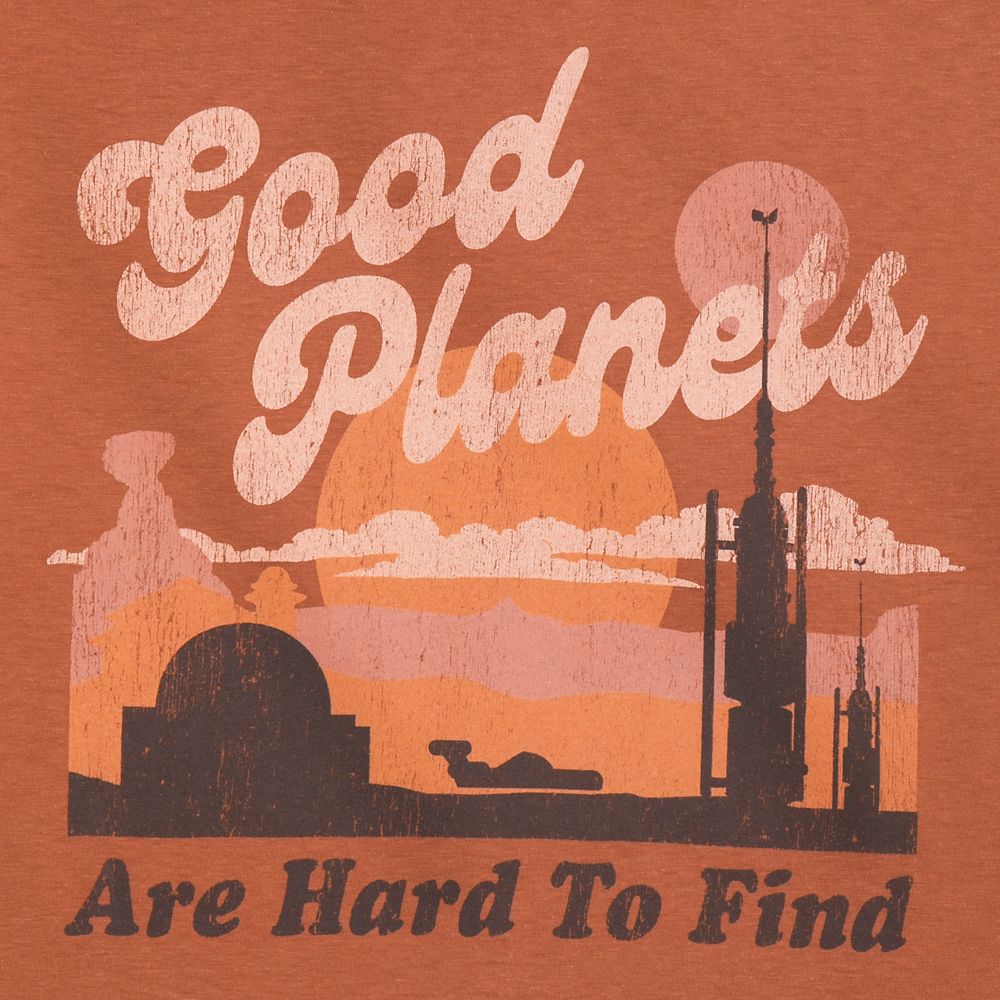 Star Wars ''Good Planets Are Hard to Find'' T-Shirt for Adults