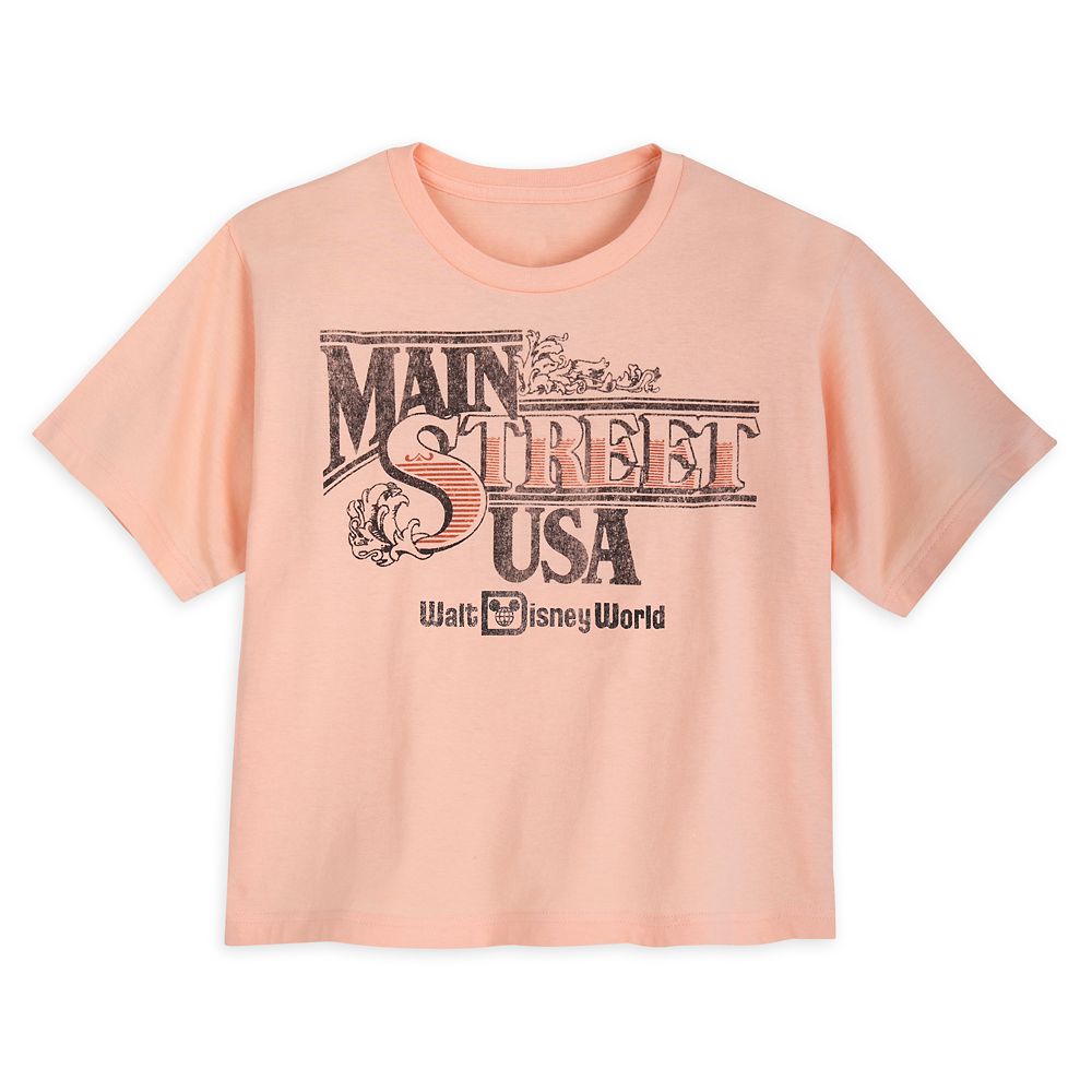 Main Street U.S.A Logo Crop Top for Women – Walt Disney World has hit the shelves for purchase