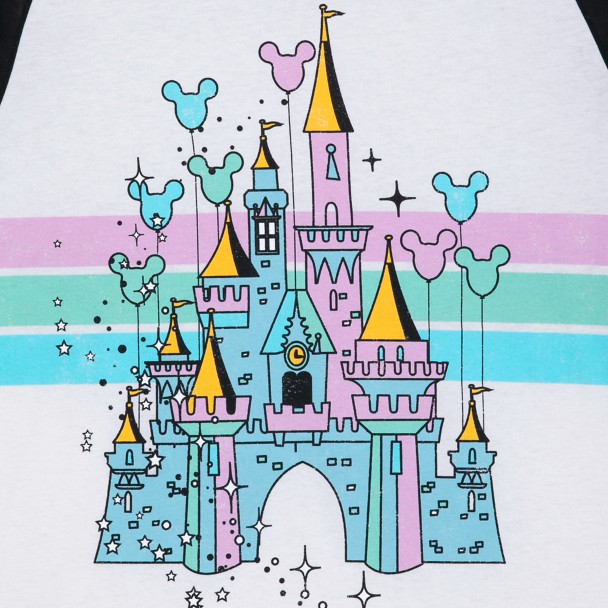 Fantasyland Castle Raglan T-Shirt for Women
