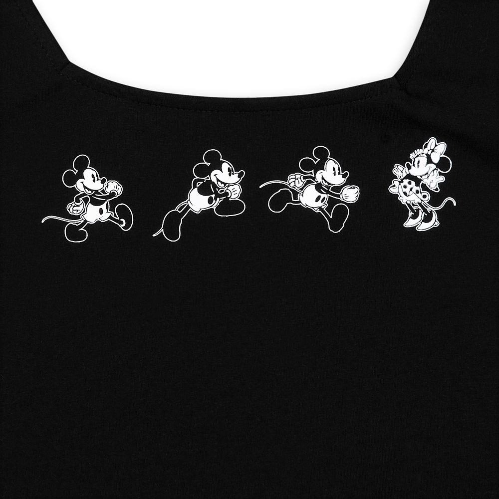 Mickey and Minnie Mouse Crop Tank Top for Women