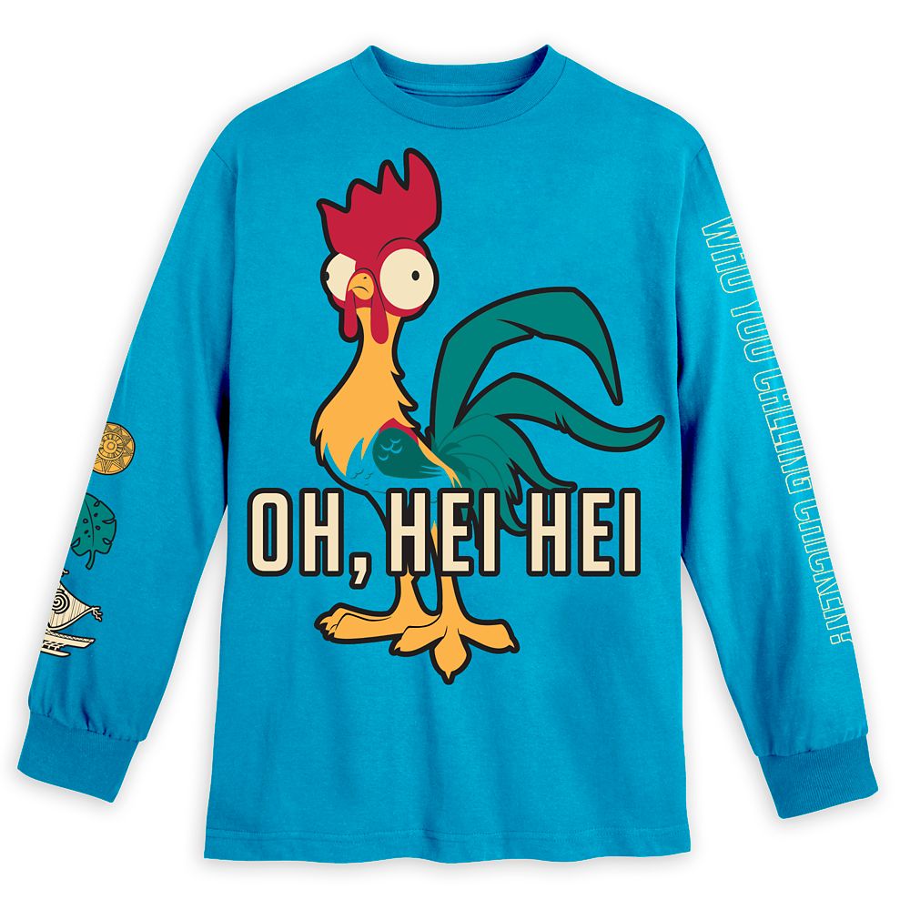 Hei Hei Long Sleeve T-Shirt for Adults – Moana