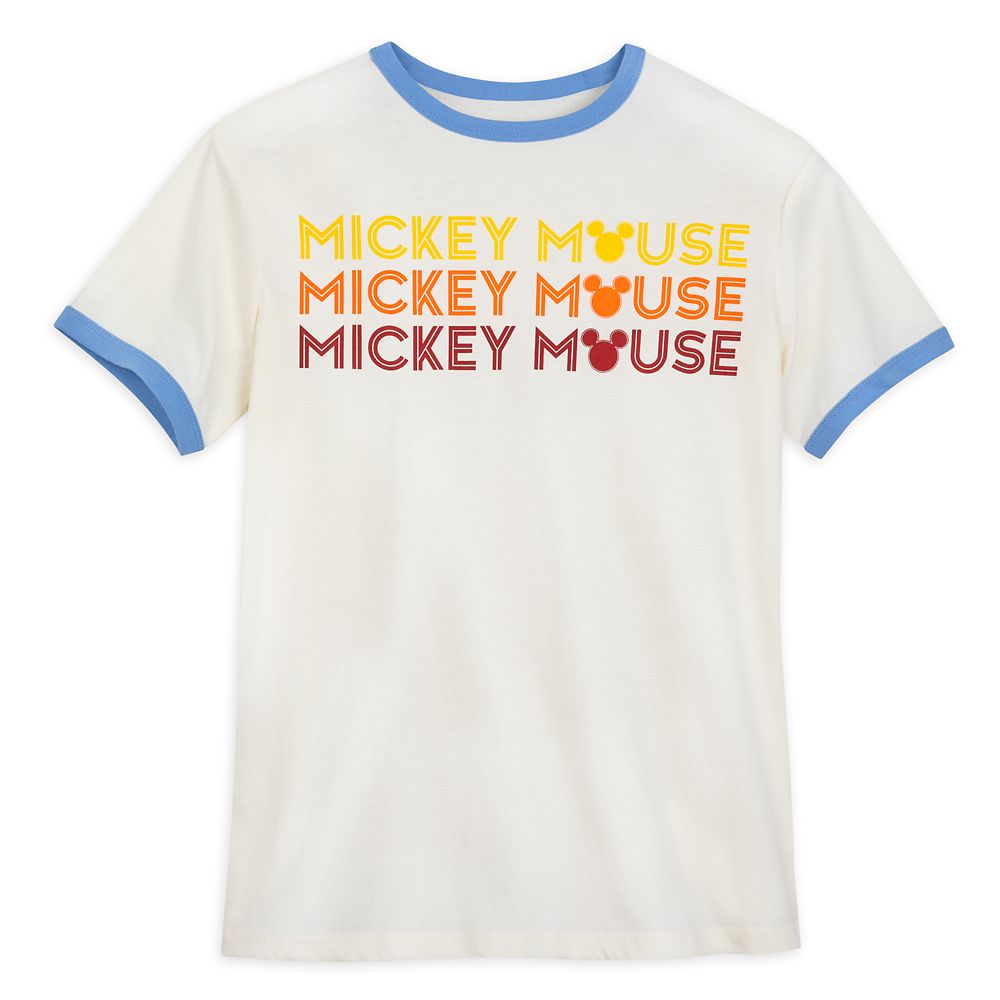 Mickey Mouse Icon Retro Ringer T-Shirt for Adults was released today